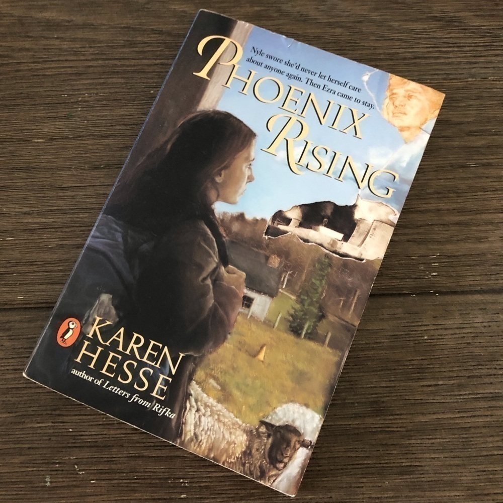 Phoenix Rising by: Karen Hesse paperback book (Signed)